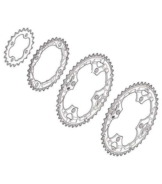 Kettenblatt Deore FC-M590 Triple, 32Z