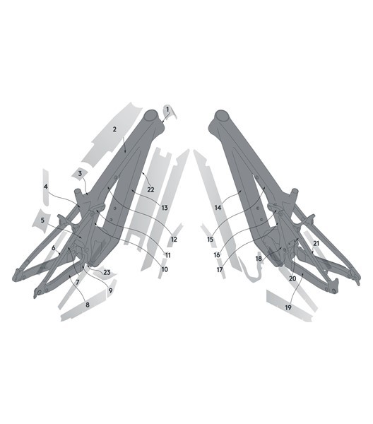 Patron Carbonrahmen-Schutzset