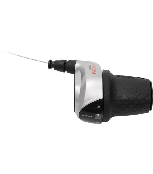 Schalthebel Nexus SL-C6000, mit Innenkabel + Hülle schwarz, rechts, 8-Gang