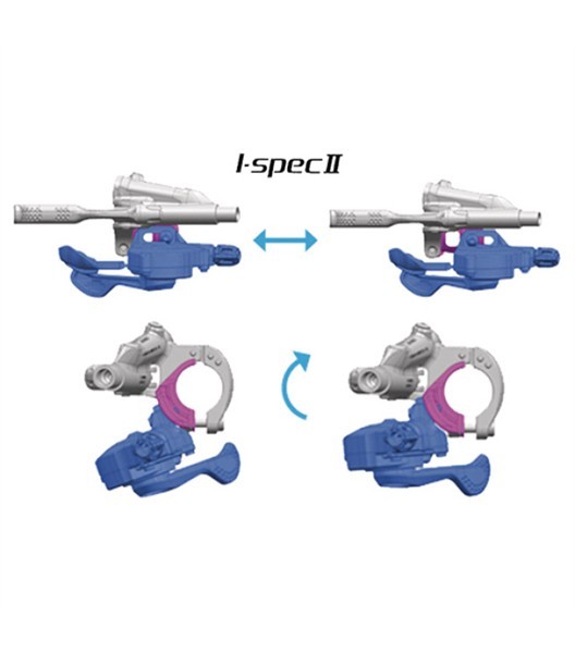 Schalthebel Deore XT SL-M8000 I-Spec II, mit Kabel + Hülle, I-Spec II, rechts,11-Gang