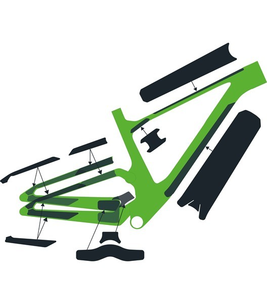 Rahmenschutz-Set für Spark Carbon 22