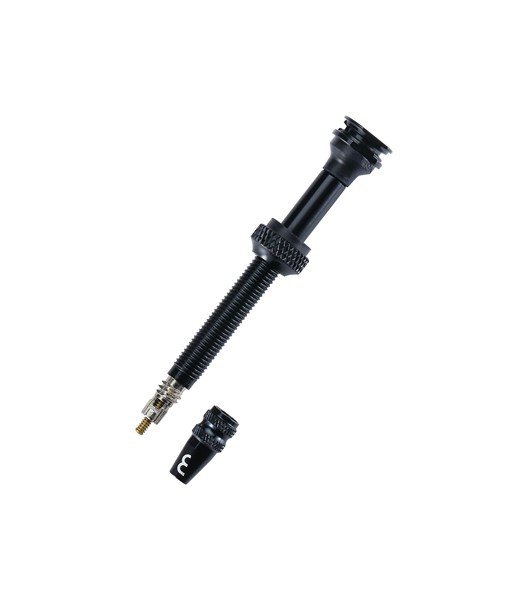 Tubless Ventil Alu, 40mm, removable, 2 Stück