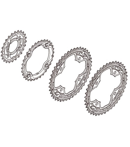 Kettenblatt FC-T521 Triple 44Z HS