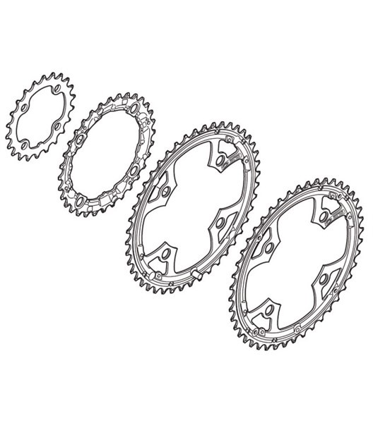 Kettenblatt Deore FC-M510 Triple