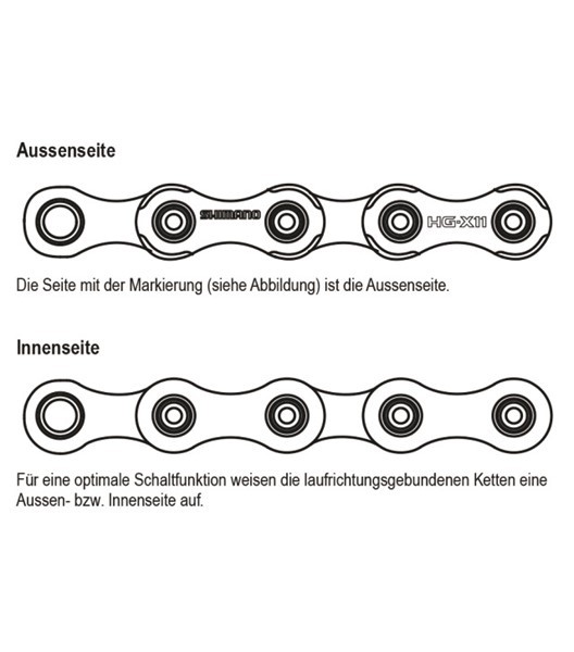 Kette CN-HG701 11-Gang, 116 Glieder, Quick-Link EP
