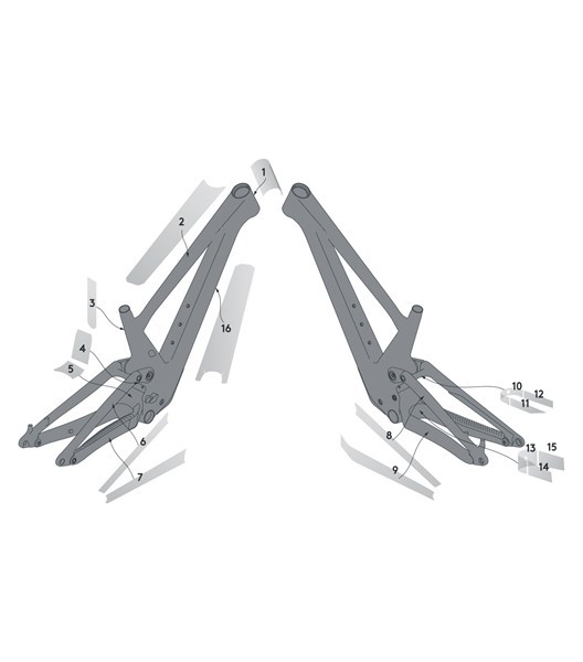 Genius Carbonrahmen-Schutzset