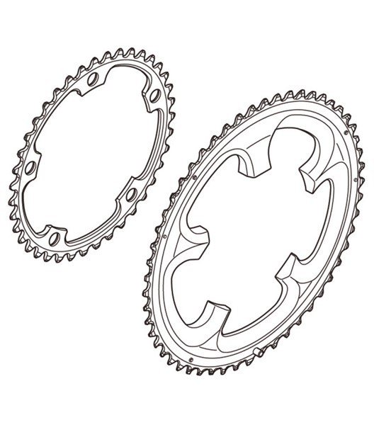 Kettenblatt Ultegra FC-6601 39 zähne