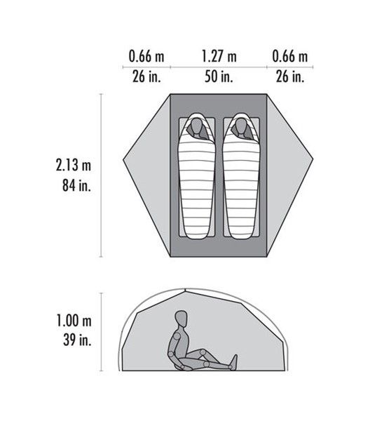 Rucksackzelt FreeLite™ 2 V3
