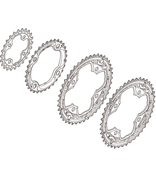 Kettenblatt Deore FC-M590-10 Triple 24Z