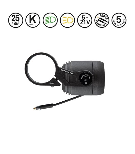 Supernova E3 V521s HBM E-Bike Scheinwerfer universal