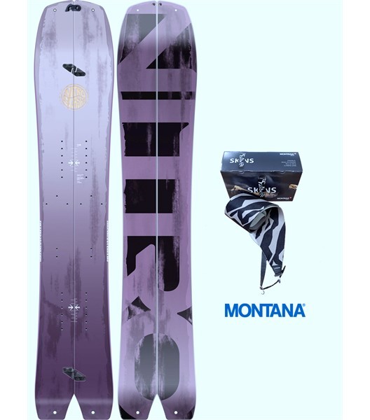 Squash Split Wmn Set inkl. Montana Skins