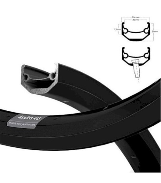 Vorderrad 28" Disc 6L