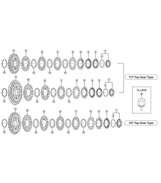 Kassette Ultegra CS-6700 10-Gang 11-28Z