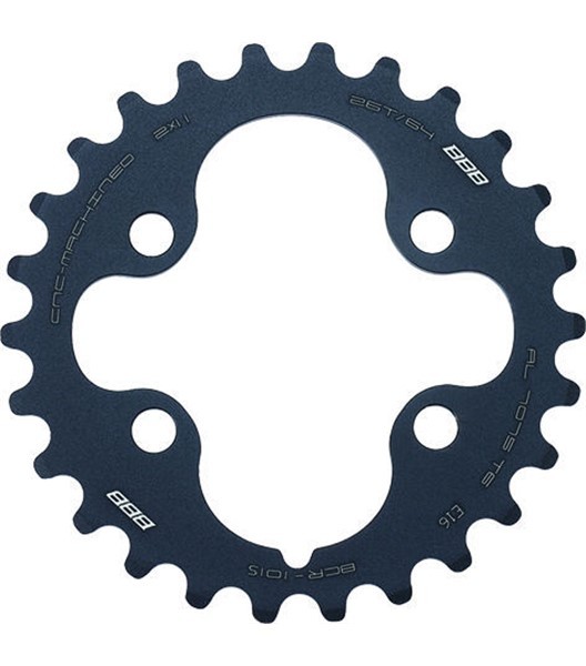 Kettenblatt MTBgear 2 x 11, Ø64/26 Zähne Shimano Deore XT FC-M8000