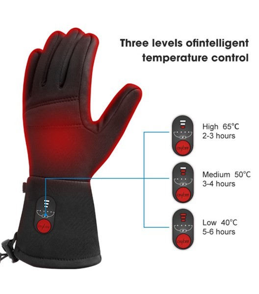 beheizbarer Fingerhandschuh Thunder S18 Thin Bike Unisex