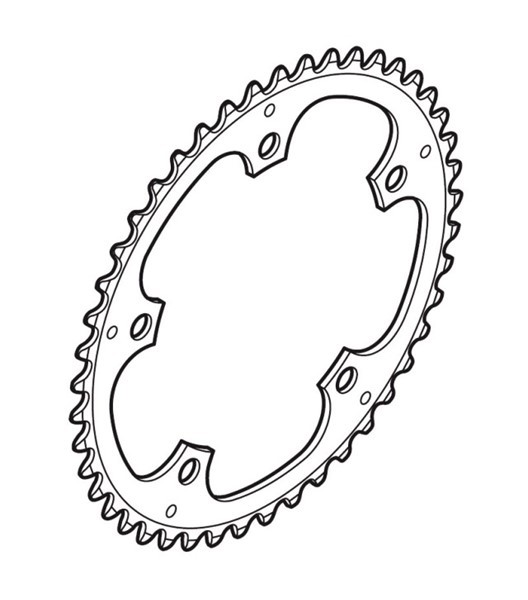 Kettenblatt Alfine FC-S501 42 Zähne