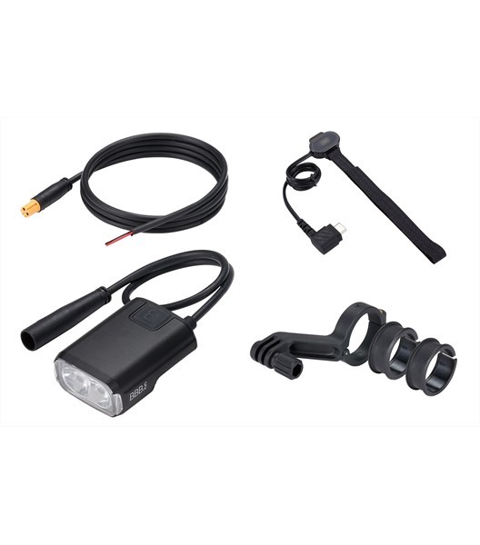 Frontlicht E-StrikeUrban 600, 3-6W GoPro, inkl. Remote Control