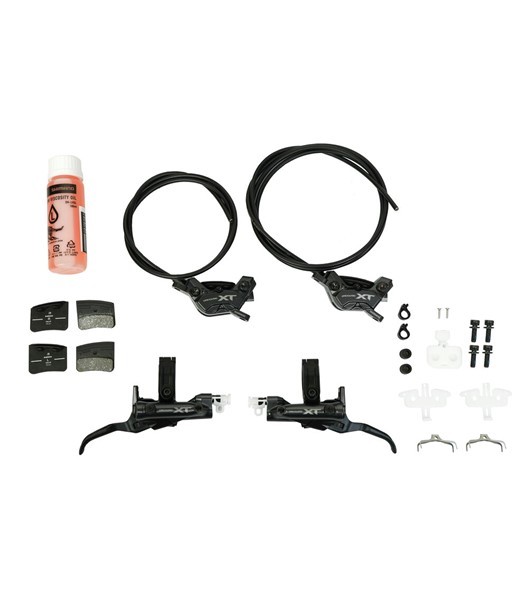 Scheibenbremsen-Set XT BR-M8220 mit BL-M8200 Upgrade Kit vorne & hinten Box