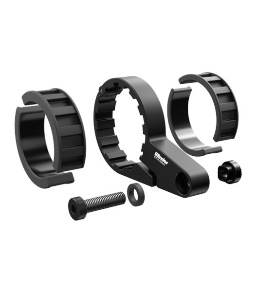 Scheinwerfer Blinder E 120 Lux mit Lenkerhalter ohne Reflektor