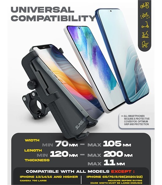 Phone-Halterung Cyclotron 5'000mAh