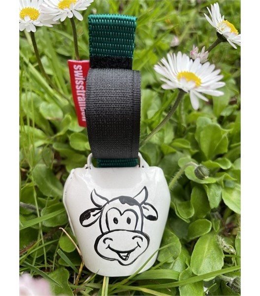 Swisstrailbell 'Kuh Muh' handbemalt