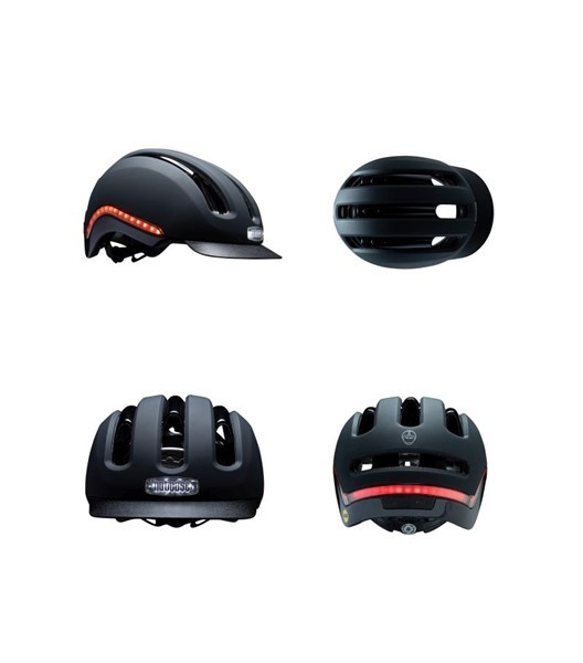 Helm Vio MIPS, Front-Seiten-Rück LEDs 360°, USB