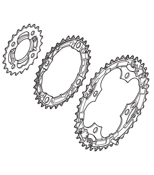 Kettenblatt Acera FC-M361 Triple 32Z