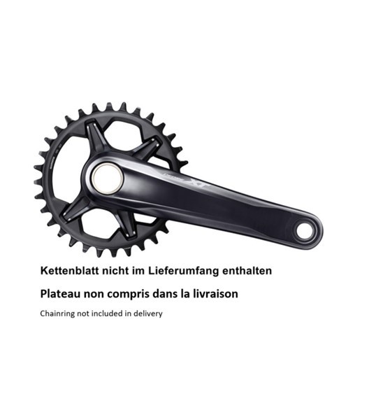 Kettenradgarnitur XT FC-M8120 170 mm ohne Kettenblatt CL: 55 mm