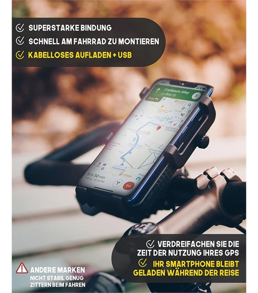 Phone-Halterung Cyclotron 5'000mAh