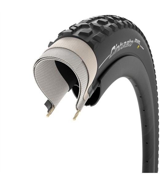 Pneu Cinturato™ Gravel TLR Mixed Terrain 700x45C, 45-622