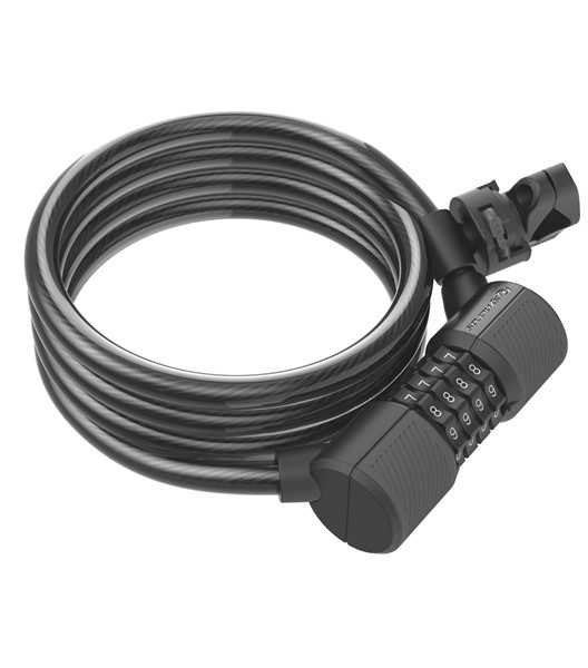 Masset Spiralkabel mit Zahlenschloss