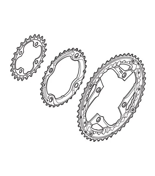 Kettenblatt DEORE LX FC-T551 32 Zähne AE