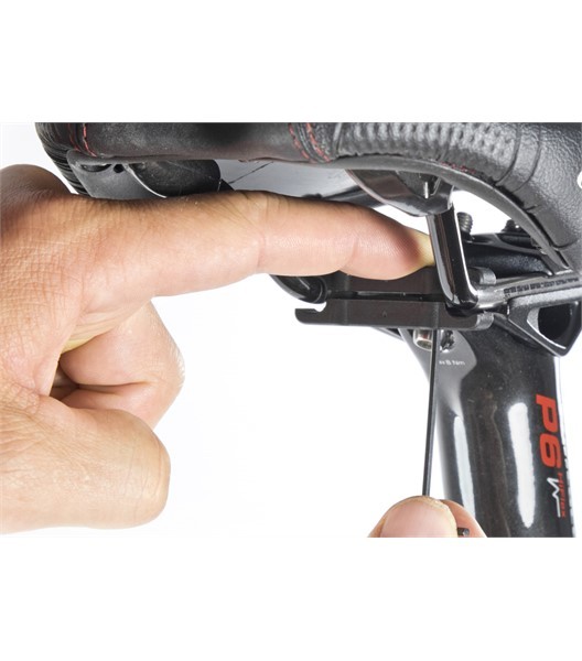 Sattelstreben-Halter Rotlicht