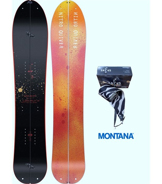 Slash Split Set inkl. Montana Skins