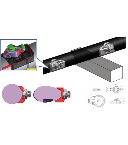 Satelitten-Schalter Di2 SW-R9150 Inkl. EW-SD50, 261 mm 2x11-Gang