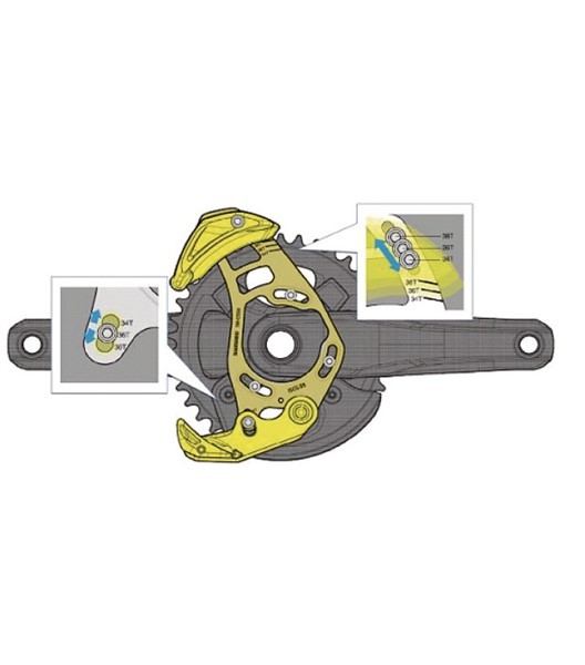 Kettenführung Saint SM-CD50